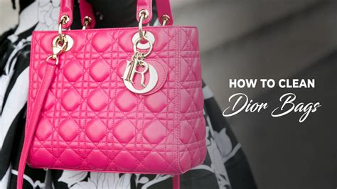 how to clean dior bag|dior canvas bag cleaner.